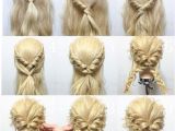 Easy formal Hairstyles Instructions Hair Tutorial Braids Pinterest