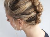 Easy French Roll Hairstyle Curly Hair Tutorial the French Roll Twist and Pin