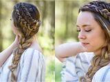 Easy Girl Hairstyles for Dads Double Dutch Side Braid Diy Back to School Hairstyle