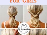 Easy Girl Hairstyles Step by Step 40 Easy Step by Step Hairstyles for Girls