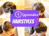 Easy Gymnastic Hairstyles Gymnastics Hairstyles