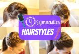 Easy Gymnastics Hairstyles Gymnastics Hairstyles