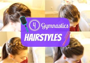 Easy Gymnastics Hairstyles Gymnastics Hairstyles