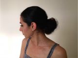 Easy Hairstyles after Washing Hair Simple and Sleek Bun for Naturalhair I Usually Do This when I M