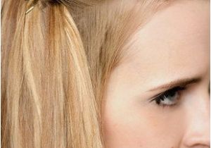 Easy Hairstyles Bobby Pins Go Minimalist with An Easy Waterfall Braid A Single Pin