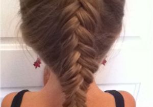 Easy Hairstyles Fishtail Braid Dutch Inverted Fishtail Braid Leah S Hairstyles