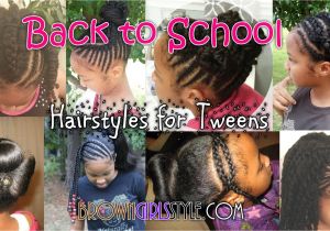 Easy Hairstyles for 5th Grade Tween Zurück Zur Schule Natürliche Frisuren