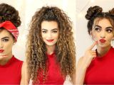 Easy Hairstyles for A Bad Hair Day Curly Hairstyles for A Semi Bad Hair Day
