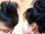 Easy Hairstyles for A Bad Hair Day Quick Hairstyle for Bad Hair Days Diy sock Bun
