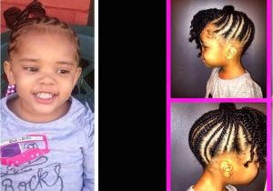 Easy Hairstyles for African American toddlers Simple Hairstyle for African American toddler Girl