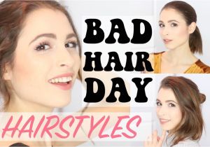 Easy Hairstyles for Bad Hair Days 3 Easy Hairstyles for Bad Hair Days
