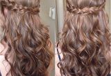 Easy Hairstyles for Curly Hair Down Sweet Sixteen Prom Hair Hairstyles