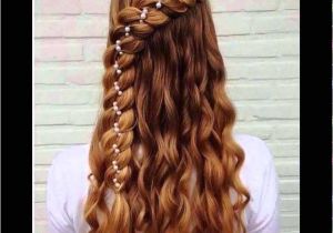 Easy Hairstyles for Curly Hair to Do at Home Easy Hairstyles for Girls to Do at Home Beautiful Easy Do It