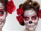 Easy Hairstyles for Curly Hair Youtube Easy Sugar Skull