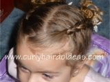 Easy Hairstyles for Dancers Curly Hairdo Ideas toddler Dance Hairstyle