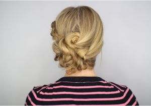 Easy Hairstyles for Dinner Diy Wedding Day Hairstyles Rehearsal Dinner Knotted Updo
