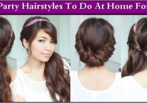 Easy Hairstyles for Girls at Home Easy Party Hairstyles to Do at Home for Girls