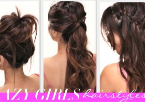 Easy Hairstyles for Girls at Home Simple Hairstyle for Girls at Home Ideas Girly Hairstyle