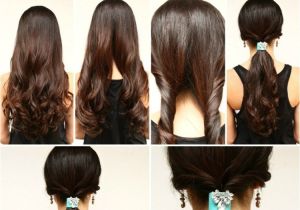 Easy Hairstyles for Girls to Do at Home Coiffure Facile à Faire En Quelques étapes Idées Et Photos