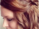 Easy Hairstyles for Gowns for Short Hair 33 Casual and Easy Updos for Short Hair Hair Pinterest