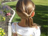 Easy Hairstyles for Little Girls with Long Hair Cute Twistback Flip Under Girls Hairstyles