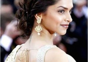 Easy Hairstyles for Long Hair On Saree 20 Cute Celebrities Inspired Hairstyles to Wear with Saree