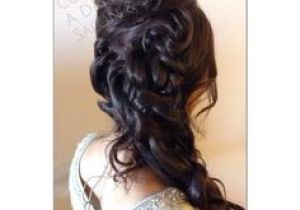 Easy Hairstyles for Medium Curly Hair Indian 34 Best Hairstyles with Saree Images On Pinterest