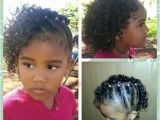 Easy Hairstyles for Mixed Girl Hair Side Twists with Curls Mixed Babies Hairstyles Mixed