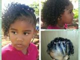 Easy Hairstyles for Mixed Girls Hair Side Twists with Curls Mixed Babies Hairstyles Mixed