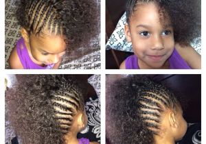 Easy Hairstyles for Mixed Kids Cornrows Mixed Girl toddler Halfro Hairstyles