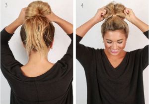 Easy Hairstyles for New Mums 26 Amazing Bun Updo Ideas for Long & Medium Length Hair
