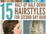 Easy Hairstyles for Second Day Hair 15 Casual & Simple Hairstyles that are Half Up Half Down