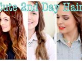 Easy Hairstyles for Second Day Hair Cute without Trying Second Day Hair