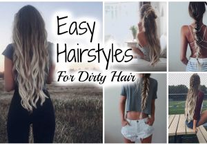 Easy Hairstyles for Second Day Hair Easy No Heat Hairstyles Second Day Hair
