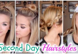Easy Hairstyles for Second Day Hair Four Hairstyles for Second Day Hair