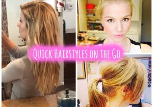 Easy Hairstyles for Short Dirty Hair Quick Hairstyles On the Go Blushing In Hollywood