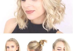 Easy Hairstyles for Short Hair 2019 Super Quick and Easy Short Hairstyles for School Date or Work