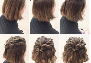 Easy Hairstyles for Short Hair In 10 Minutes Quick and Easy Short Hair Styles Hair Pinterest