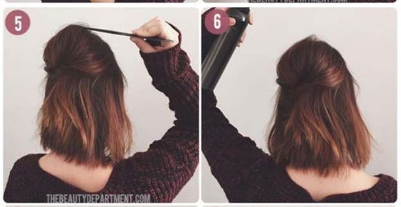 Easy Hairstyles for Short Hair In 10 Minutes Short Hair Styles You Can Do In 10 Minutes or Less Short Stack