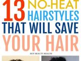 Easy Hairstyles for Short Hair No Braids 13 Easy No Heat Hairstyles that Will Save Your Hair This Spring and