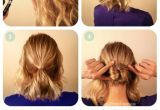 Easy Hairstyles for Short Hair No Braids 15 Easy No Heat Hairstyles for Dirty Hair Hairstyles