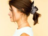 Easy Hairstyles for Short Hair with Headbands Bandana Ponytail