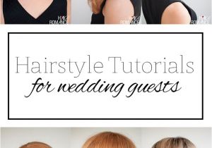 Easy Hairstyles for Wedding Guests to Do Yourself top 5 Hairstyle Tutorials for Wedding Guests Hair Romance