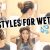 Easy Hairstyles for Wet Curly Hair Best Hairstyles for Wet Hair the Hairstyles Magazine