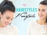 Easy Hairstyles On Youtube Easy Hairstyles with Ponytails