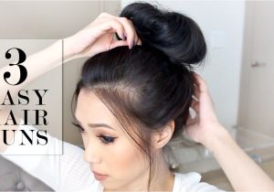Easy Hairstyles On Youtube Fabulous Bun Hairstyles for All Yishifashion