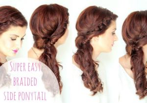 Easy Hairstyles On Youtube Simple Side Braided Hairstyle Youtube