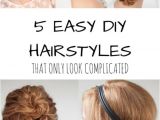 Easy Hairstyles that Look Complicated 1000 Images About My Style On Pinterest