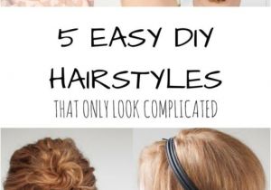 Easy Hairstyles that Look Complicated 1000 Images About My Style On Pinterest