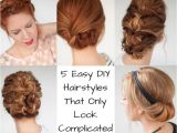 Easy Hairstyles that Look Complicated 5 Easy Diy Hairstyles that Ly Look Plicated